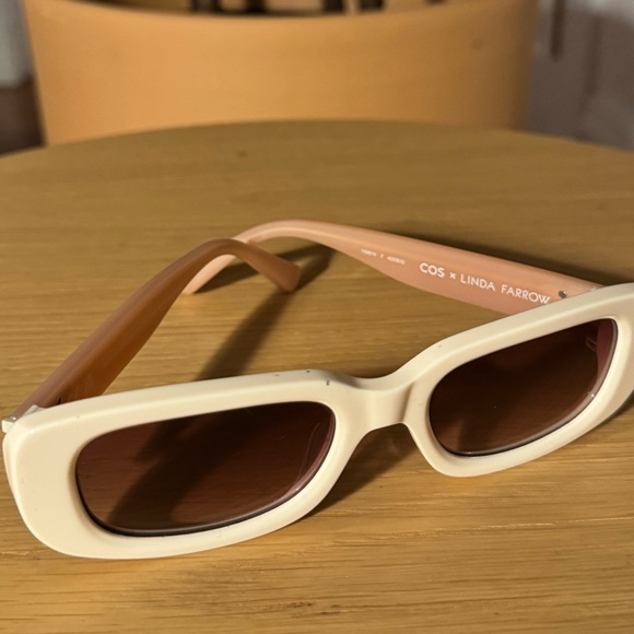 Linda Farrow x COS Rectangle Acetate Sunglasses - Picture 5 of 6